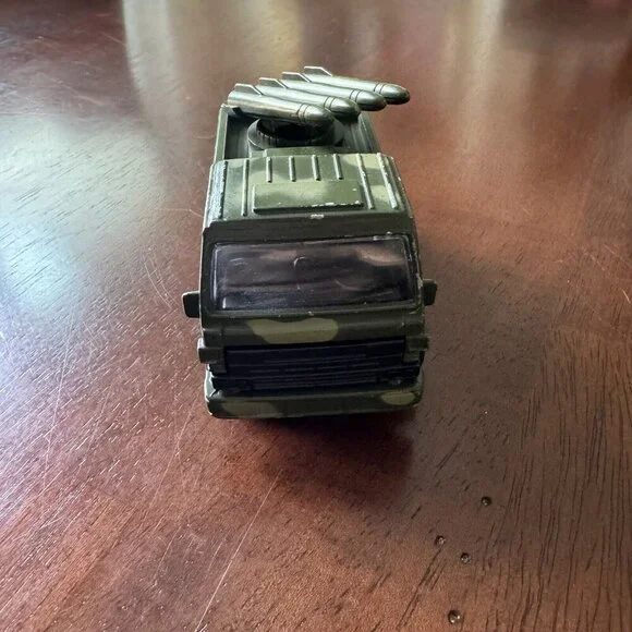 Mighty Wheels Army Rocket Launcher Vehicle Die Cast And Plastic Moving Parts - Picture 2 of 5